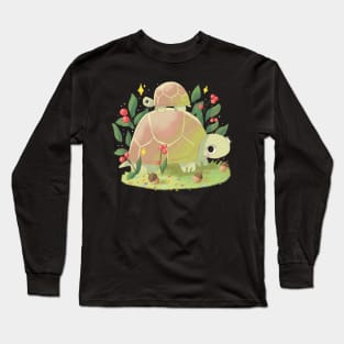 Turtle illustration Long Sleeve T-Shirt